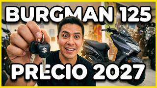 2027 Suzuki Burgman 125 Price in Colombia, Power, Torque, Technical Specifications