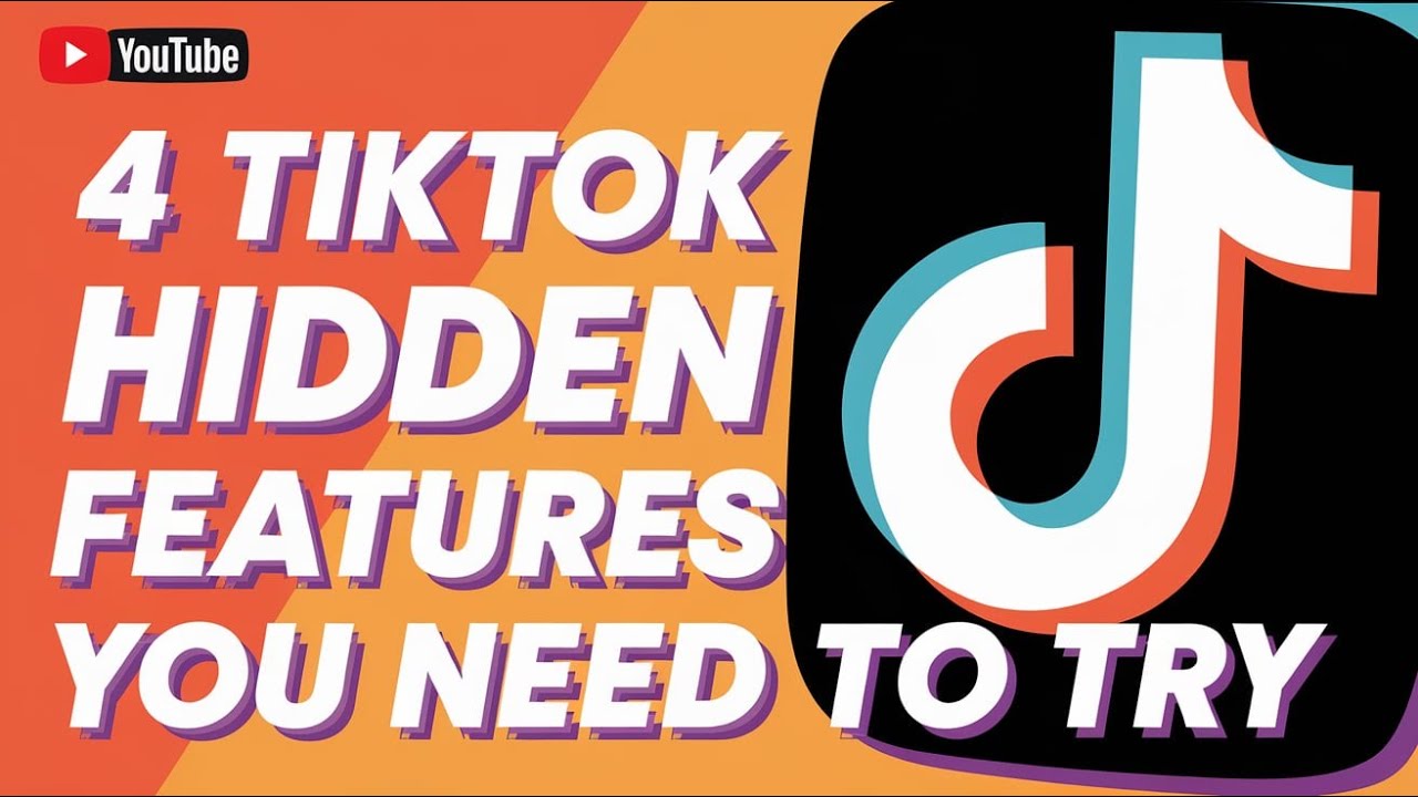 4 HIDDEN FEATURES OF TIKTOK YOU NEED TO TRY||TikTok tips 
