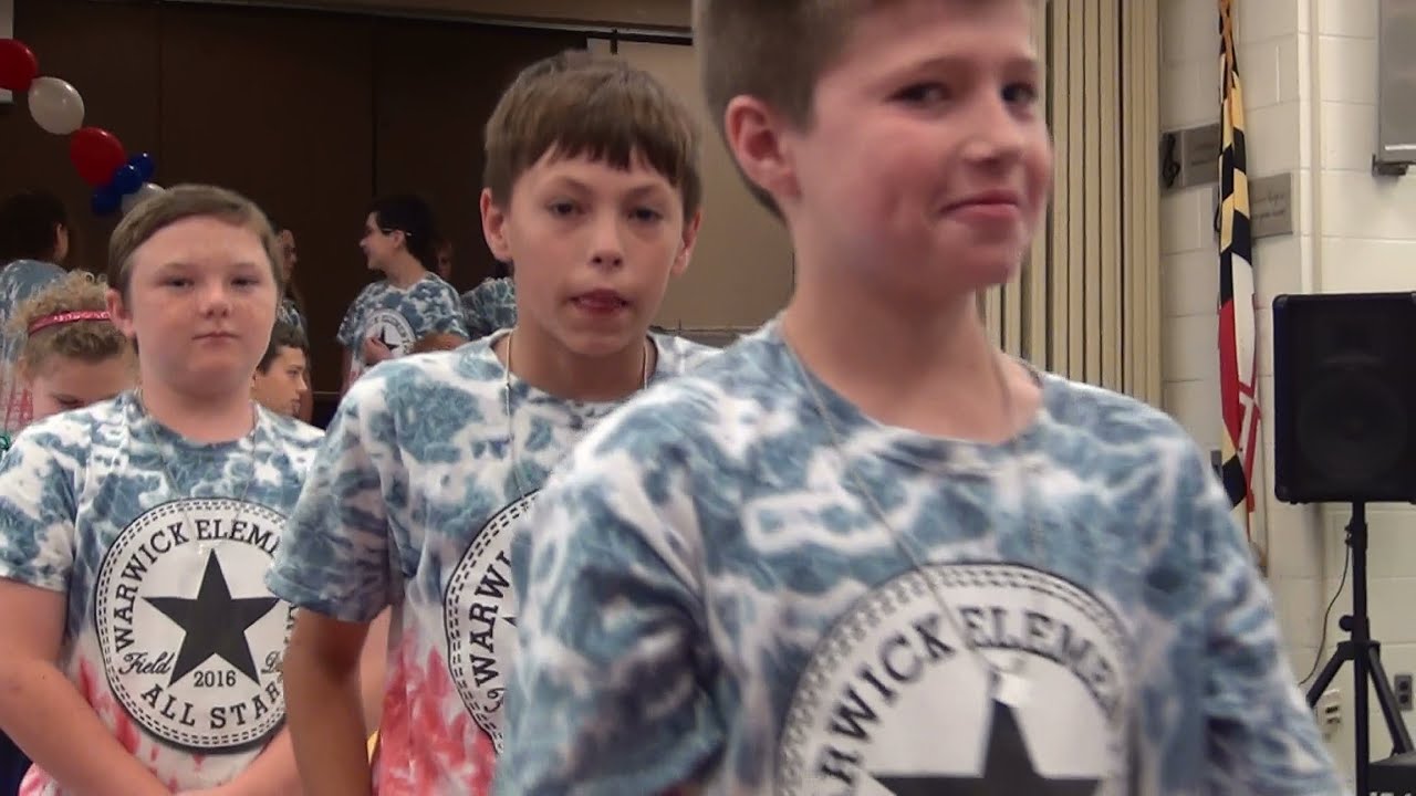 Warwick Elementary School 5th Grade Promotion Ceremony 2016 - YouTube