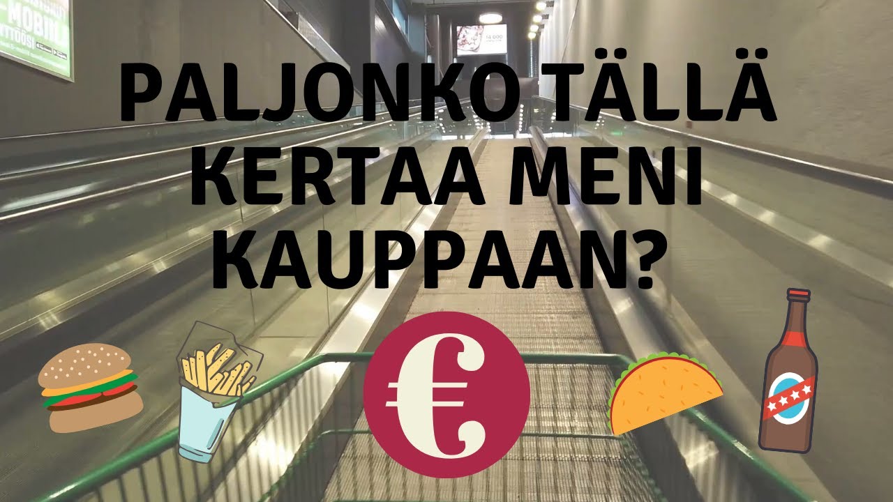 Viikon ruokaostokset osa 3 / pienikin asia voi joskus ihmetyttää..