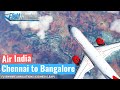 Flying from Chennai to Bangalore in Air India | Microsoft Flight Simulator 2020