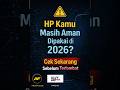 HP Kamu Masih Aman di 2026? #fypindonesia #tipsandroid #keamanandigital #android