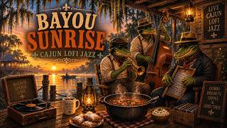 🌅 Bayou Sunrise | Cajun Lofi Jazz | Peaceful Morning Study & Relaxation Music screenshot 2