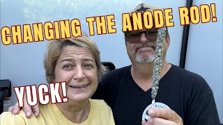 Changing RV Anode Rod // Full-Time RV Life // #rvlife #fulltimerv #travel #rvdiy #rvmaintenance by Jeff & Steff’s Excellent Adventure 118 views 8 months ago 8 minutes, 16 seconds