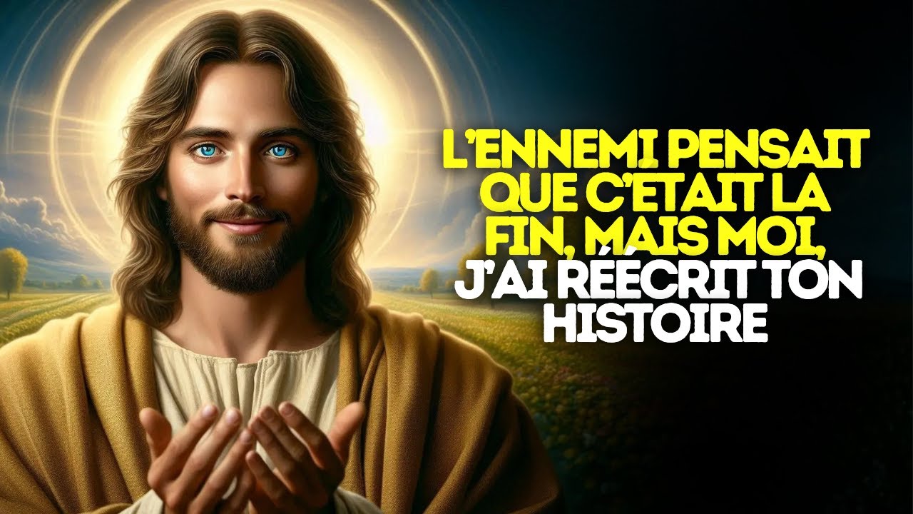 Deus diz: L’ennemi pensait que c’était la fin, mais Moi, J’ai réécrit ton histoire.