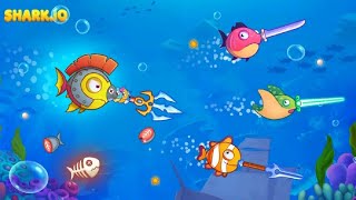 Fish war for the crown of the king of fish - shark vs fish species ▶️ Fishdom screenshot 1