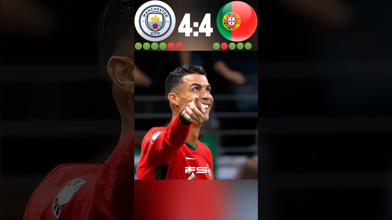 The Day Ronaldo Destroyed haaland & man city Penalty Haaland 