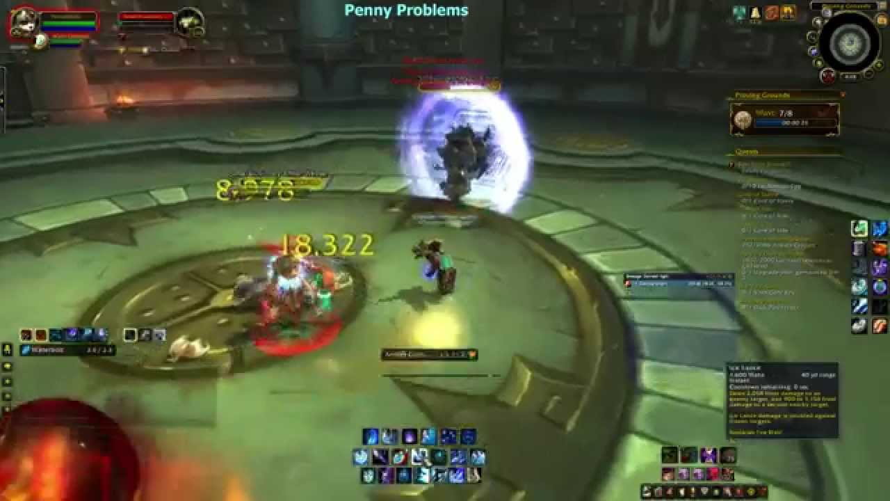 Silver Proving Ground Frost Mage level 100 6.0.3