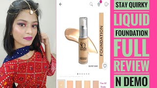 STAY QUIRKY FOUNDATION COMPLETE REVIEW N DEMO WATCH BEFORE BUYING impressing