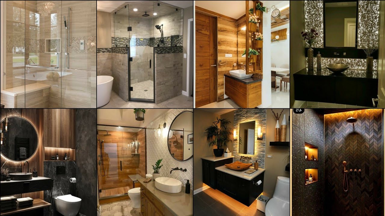 Modern bathroom decor ideas Stylish trendy bathroom designs