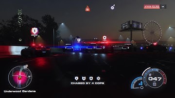 Need for Speed Unbound 2022 Gameplay cop chase {heat 5+} #needforspeedunbound  #nfs  (new)