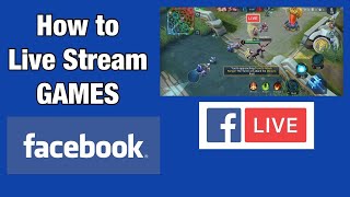 HOW TO LIVE STREAM USING FACEBOOK GAMING APP IN YOUR MOBILE PHONE