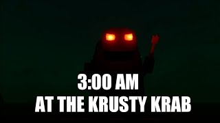 3:00 AM at the krusty krab (Full Gameplay) screenshot 3