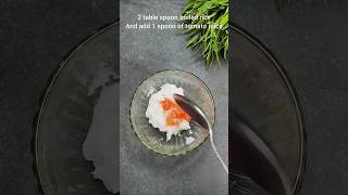 popular rice face mask at home for glowing skin 🌟/Korean rice mask