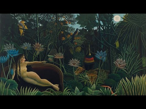 "Naïve art painter" Henri Rousseau painting