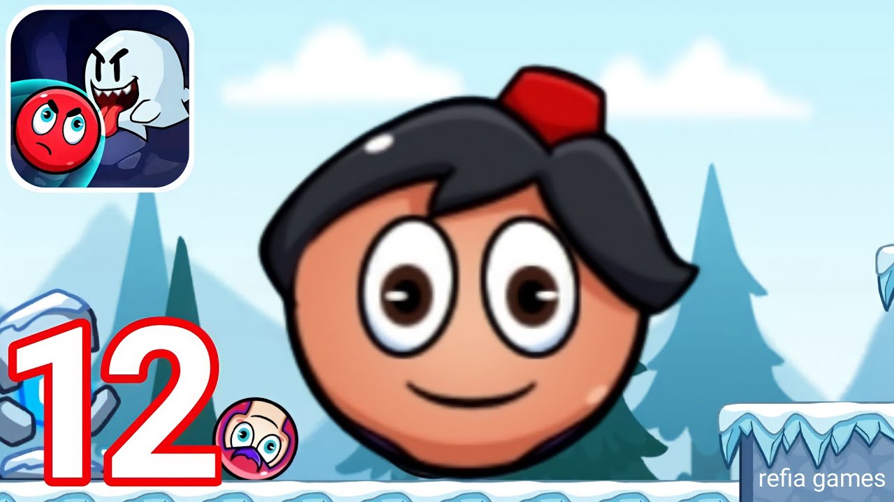 Ball Ghost Red Temple Survivor - Gameplay Walkthrough Part 12 Level 101 - 110 Balls ( iOS, Android )