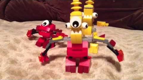 Lego Mixels:Vulk and Zaptor MIX