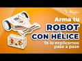 Robot de Combate con Hélice 🤖⚔️💨 Kit para Armar