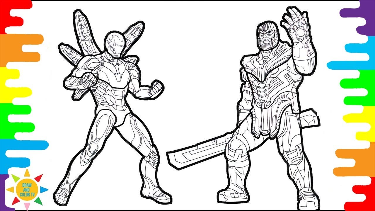 30 Marvel Avengers Coloring Pages (Free PDF Printables)