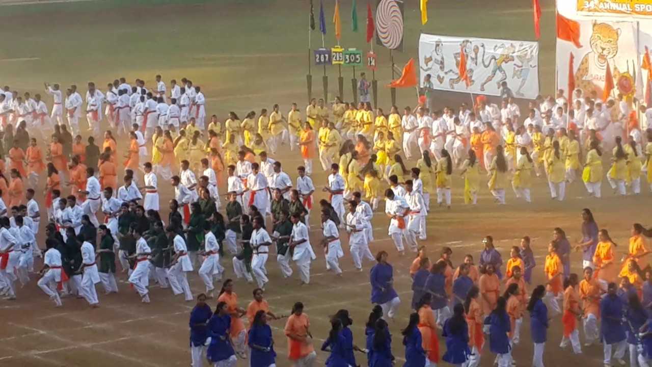 Saraswati  sport day  lazim