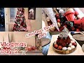 DECORATE WITH US FOR CHRISTMAS! | Vlogmas Day 2