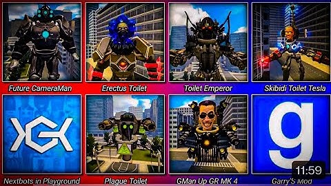 NextBots In playground mood game play ⏯️🚽✅💀|| #skibididop #roblox #nextbots #titanspeakerman