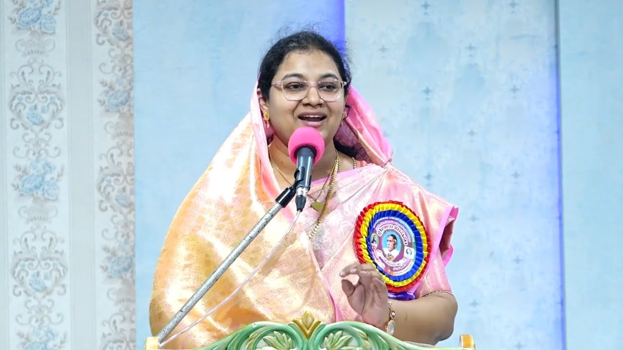 38వ బైబిలు మిషను స్త్రీల సభలు-గుంటూరు|| శ్రీమతి. జె. రీనా సామ్యూల్ అమ్మగారు|| అంశము:అక్సా