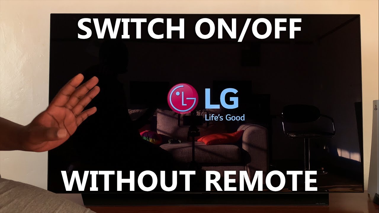 LG Smart TV: How To Turn On and Off Without Remote - YouTube