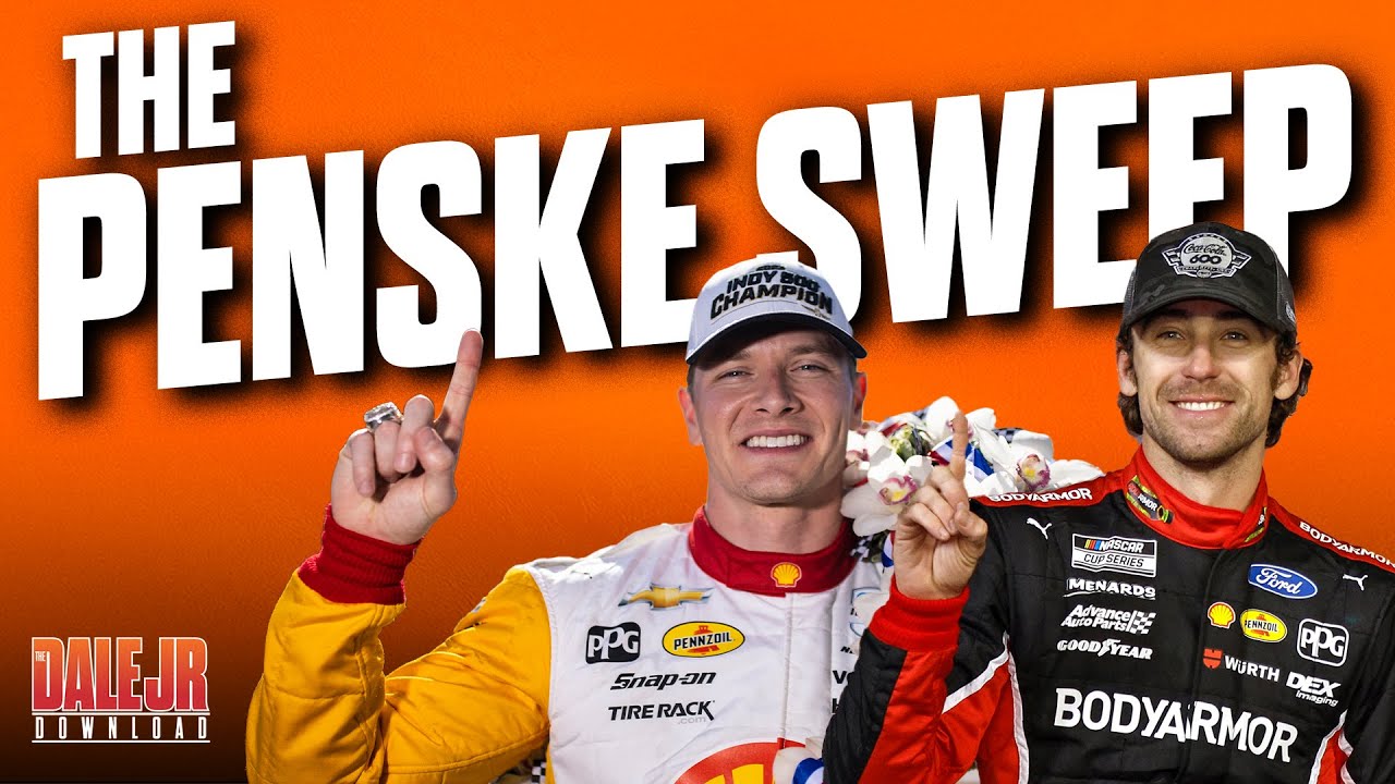 Ryan Blaney and Josef Newgarden Accomplish the 'Penske Sweep
