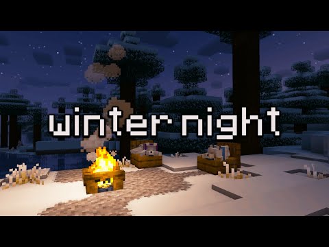 relax, just sleep... (minecraft c418 music & campfire ambience)
