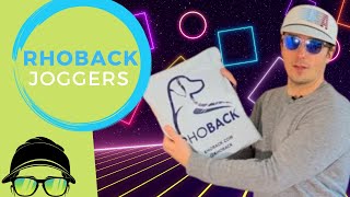 UNBOXING Rhoback Performance Joggers \\\ DUDE Reviews