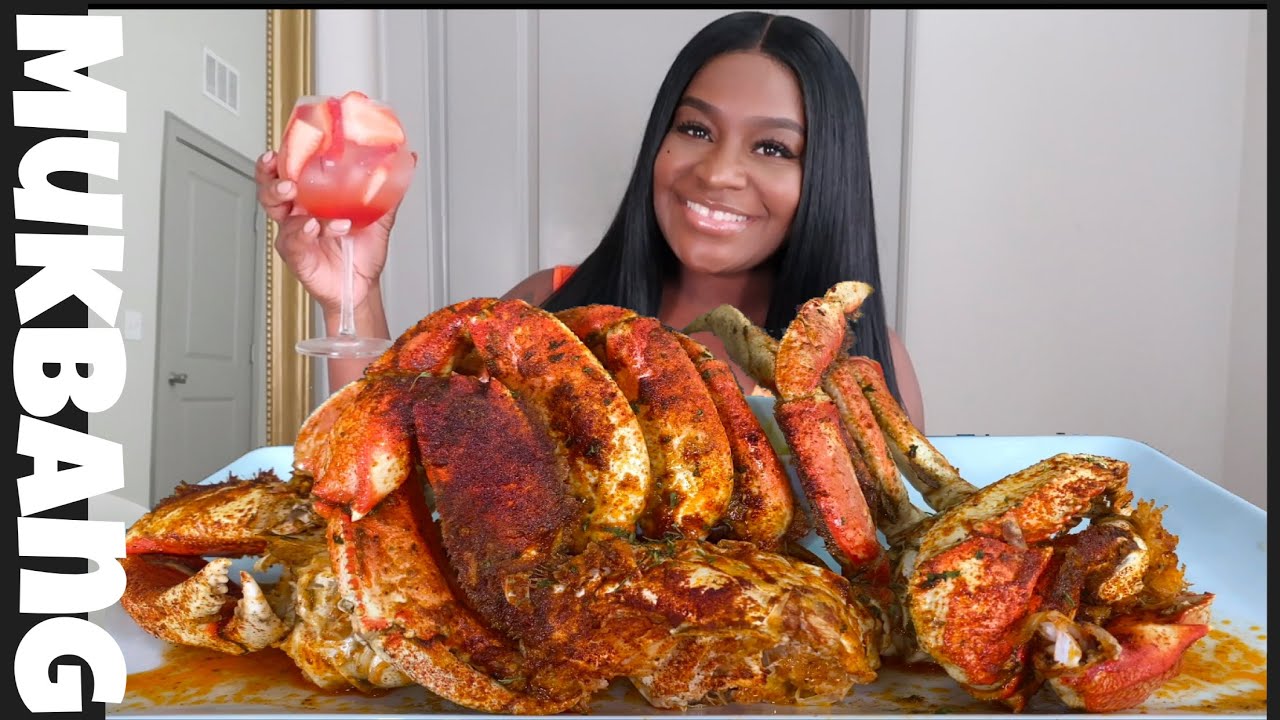 СОЧНЫЕ НОЖКИ ГИГАНТСКОГО КРАБА + МОРЕПРОДУКТЫ В МУКБАНГЕ | ВРЕМЯ ИСТОРИИ