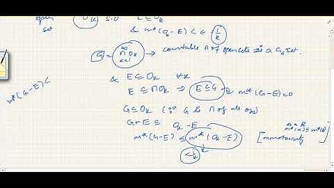 Measure theory 26 (Outer approximations of Lebesgue measurable sets with open and Gdelta sets-II)