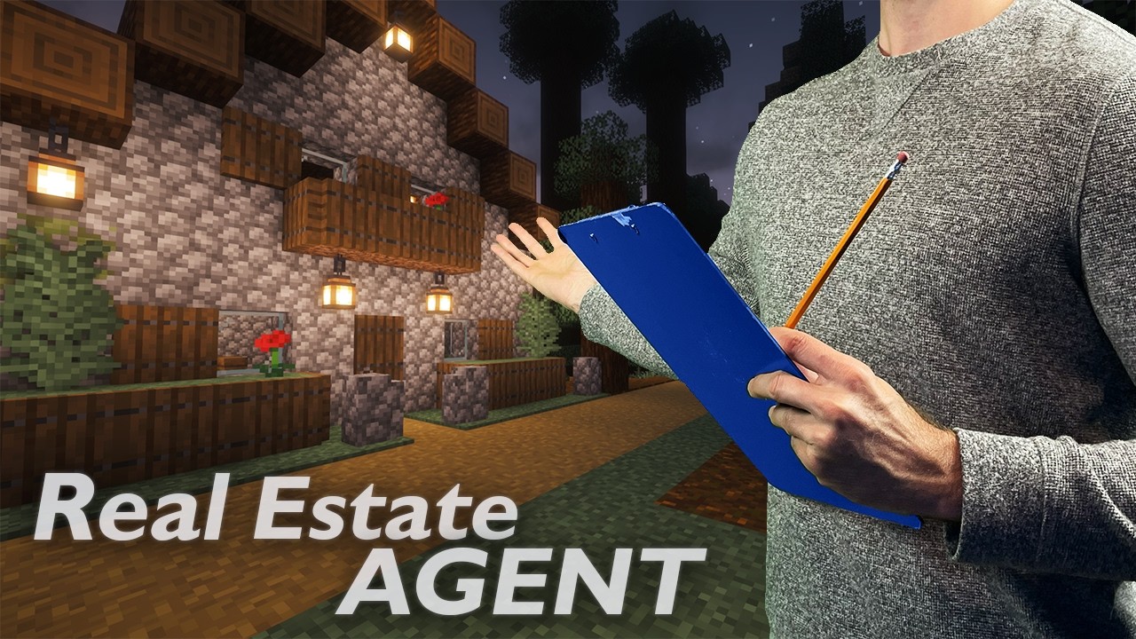 A Minecraft Real Estate Agent for the Rich and Elite | ASMR Roleplay