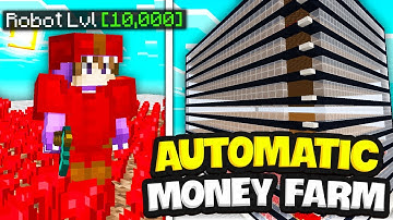 INSANE MONEY MAKING METHOD FARM MAKES BILLIONS PER DAY! | Minecraft Skyblock (MCHub Skyblocky Sun)
