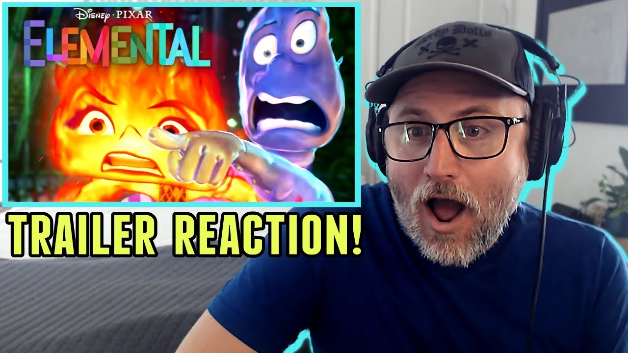 Elemental | Official Trailer REACTION! | Pixar | Disney - YouTube