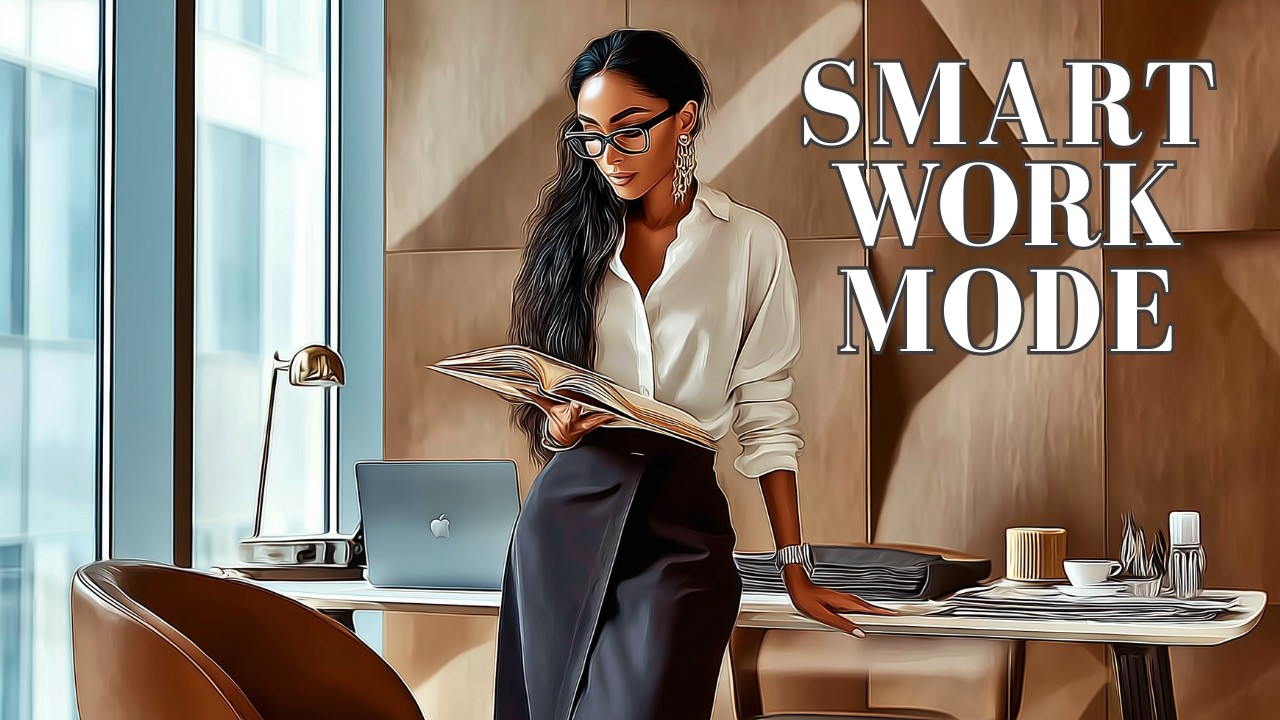 Smart Work Mode | Clean R&B Lofi Beats for Deep Focus (2 Hours)