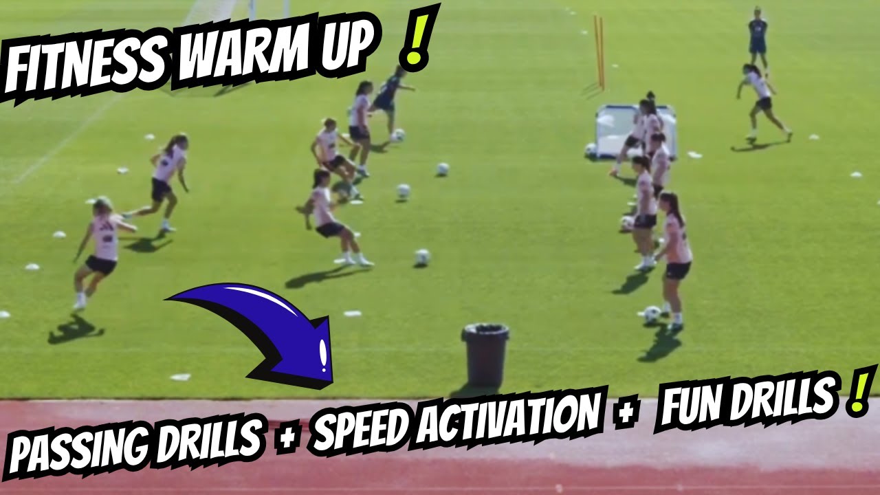 🎯 Dynamic Warm UP + Passing Drills + Speed Activation + Fun Drills / Spain