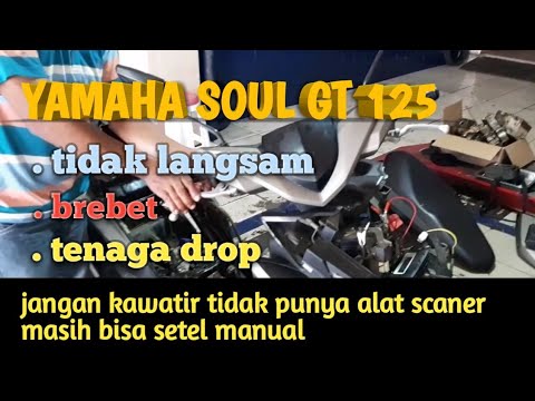 penyebab motor Mio j mogok ,busi banjir. 