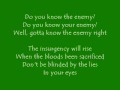 Know Your Enemy Green Day With Lyrics