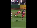 Romain ntamack with a double dummy to score for stade toulousain