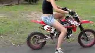 idiot on motorbike
