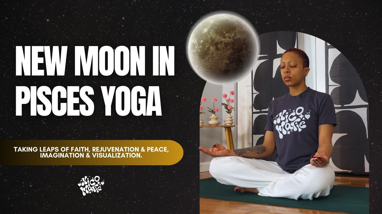 New Moon in Pisces Yoga | 20 Minutes - YouTube