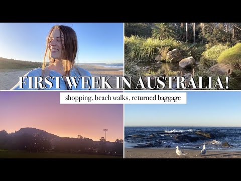 FIRST WEEK in Wollongong, Australia!!!