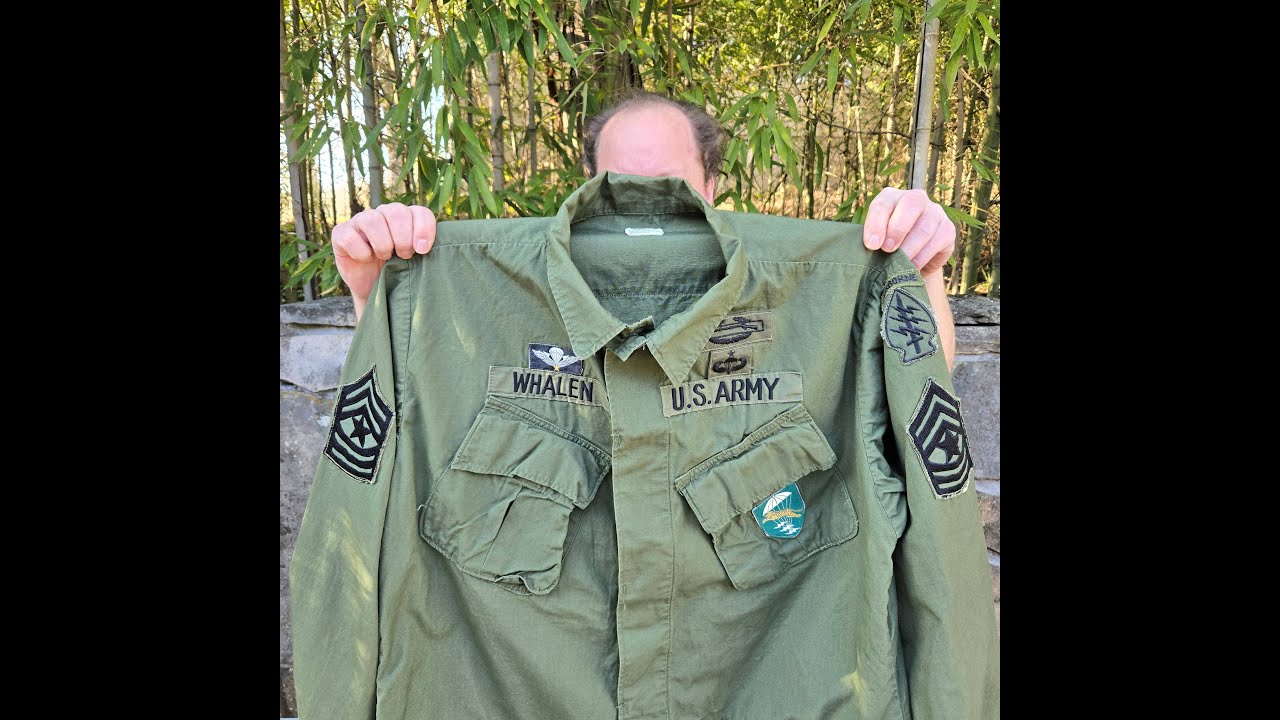 Vietnam Jungle Jacket Named to MACV-SOG & Project Delta 5th