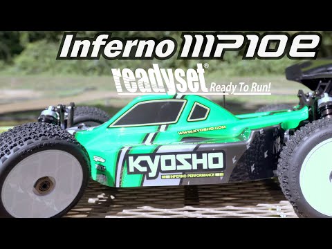 KYOSHO INFERNO MP10e Readyset Color Type 1 Green - YouTube