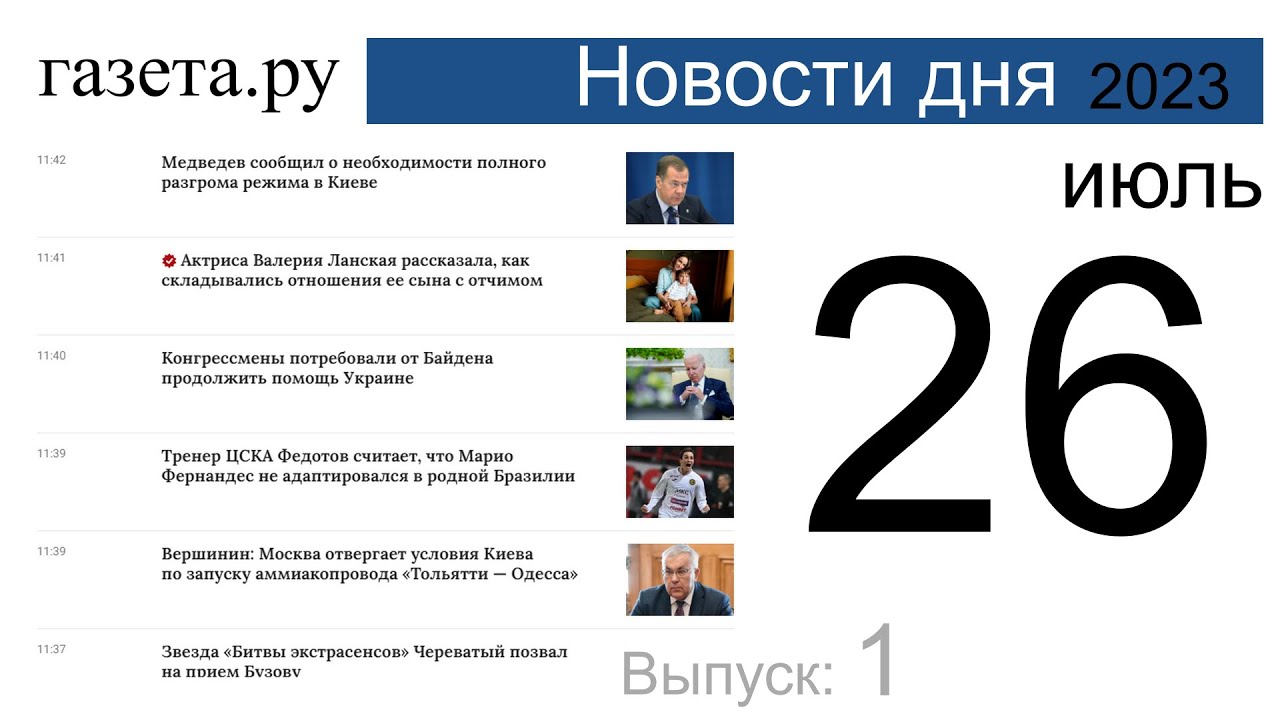 Газета ру новости спорта