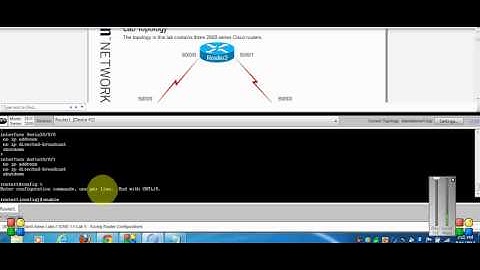 Basic Router configuration serie 5step by step
