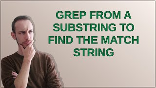 Celebrity grep from a substring to find the match string Profile