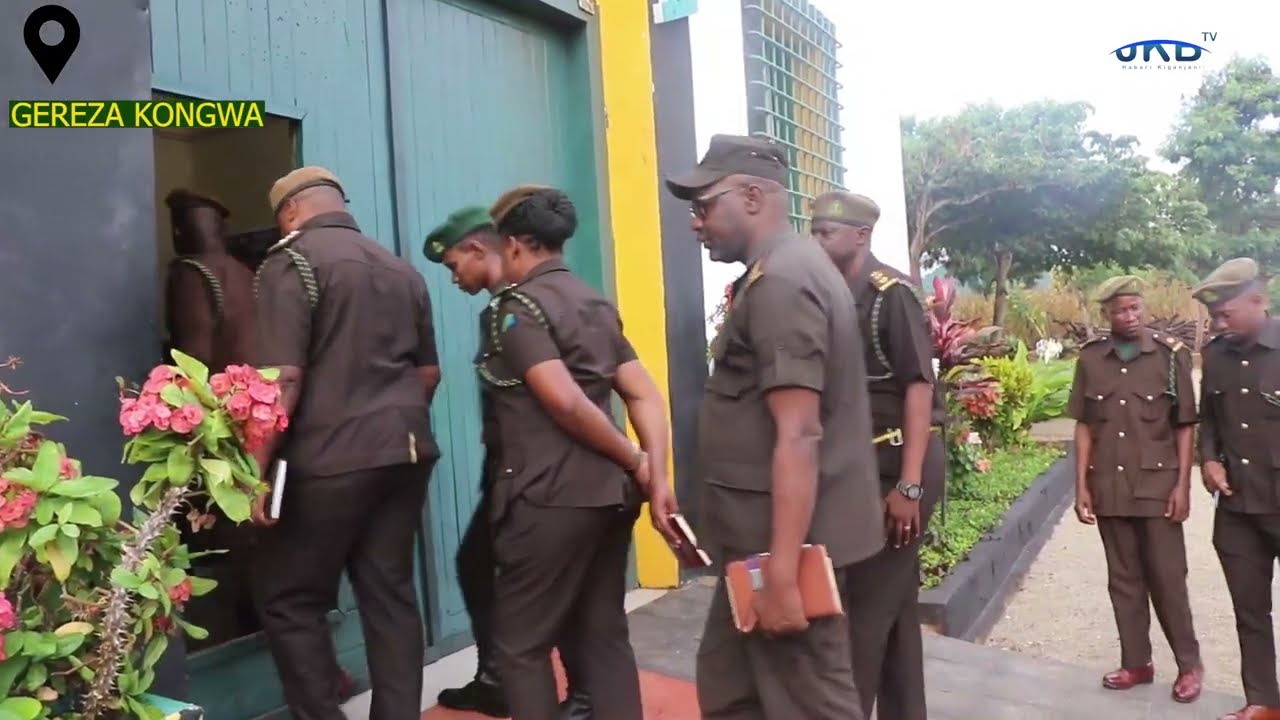 MKUU WA MAGEREZA MKOA WA DODOMA ALIVYOFANYA ZIARA GEREZA KONGWA